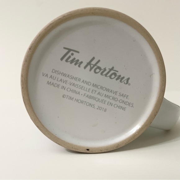 Tim Hortons 2018 Limited Edition Collectible Mug Blue Skiing Coffee Canada - Picture 7 of 15